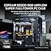 Corsair 9000D RGB Airflow Super Full-Tower PC Case – Fits up to 18x 120mm, 7X 140mm, or 4X 200mm Fans – InfiniRail™ Fan Mounting – iCUE Link System Hub Included – No Fans Included – Black