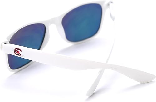 Miniatura 2 de NCAA South Carolina Fighting Gamecocks SOCAR-1 Frame Silver Lenses Sunglasses, One Size, Red
