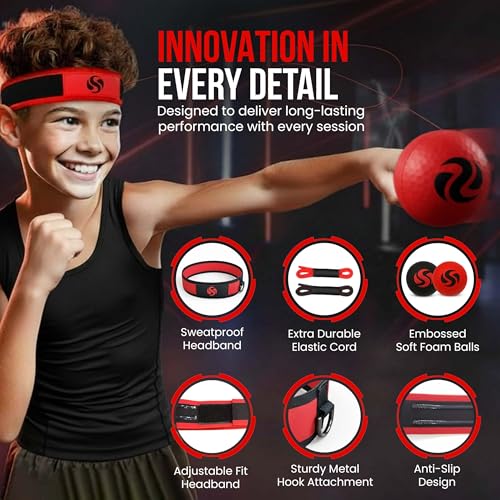 image for Soul Shift - Boxing Reflex Ball – Dual Competition Set | 2 Adjustabl