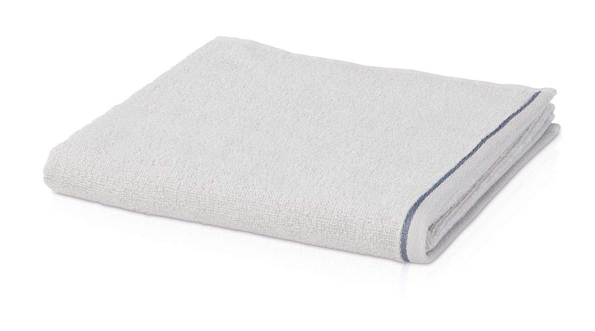 Möve Cashmere & Cotton wash glove 50 x 100 cm made of 85% cotton / 12% modal / 3% cashmere, ivory, Moonlight, 30 x 50 cm