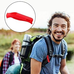 Augsun 10 pcs safety whistle marine whistle plastic whistles with lanyard for emergency   cucciolini doodles