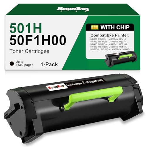Toner 50F1H00 résout les blocages d'impression des Lexmark MS312dn et MS410dn