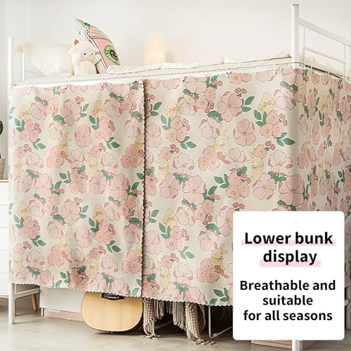 Cortinas con luces para cama con dosel en habitaciones infantiles y compartidas 5