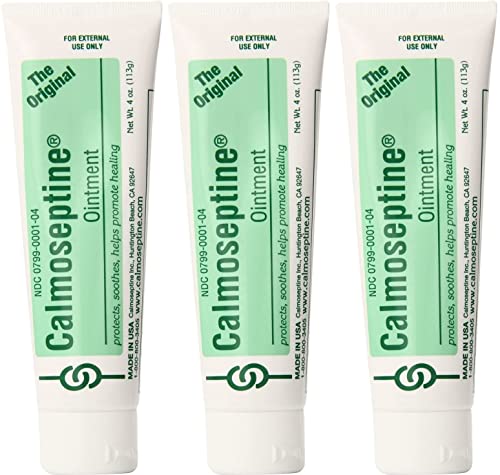 Image of Calmoseptine Medline Calmoseptine Ointment Tube 4 Ounce (Pack of 3)