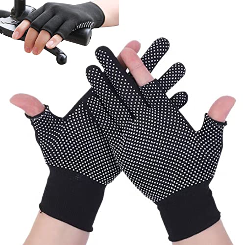 KkaFFe Lightweight Men and Women Half-Finger Slip...