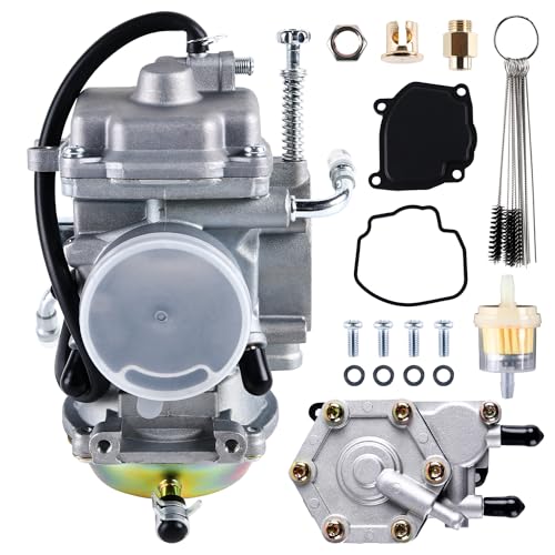 Image of Carburetor and Fuel Pump for Polaris Sportsman 500 300 400 Magnum 425 Ranger 500 425 400 Trail Blazer 330 Trail Boss 330 325 Hawkeye 300 Worker 335 500 Carb