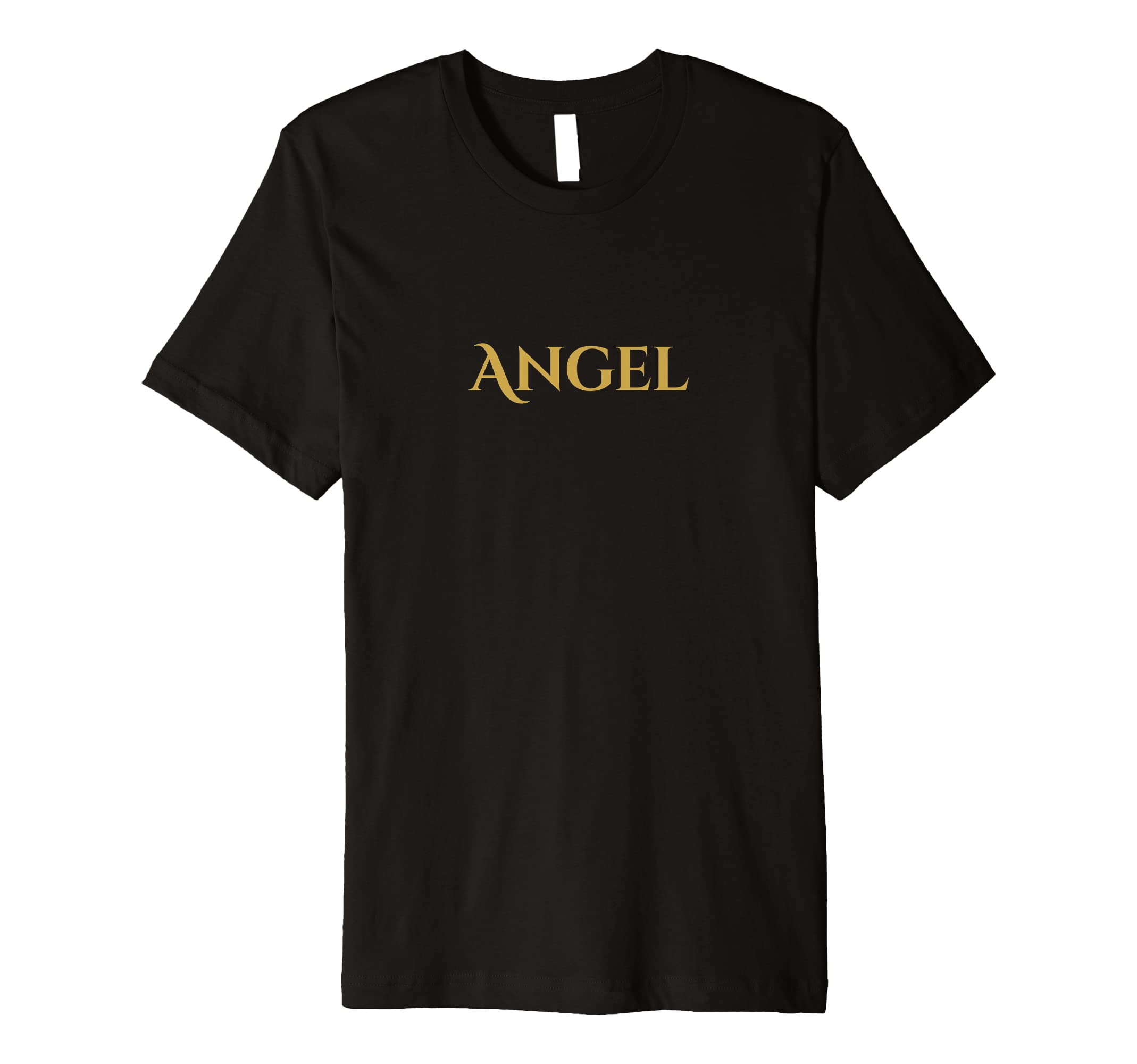 Angel Wings on your Back - Angelic Heavy Metal Rock Chick Premium T-Shirt