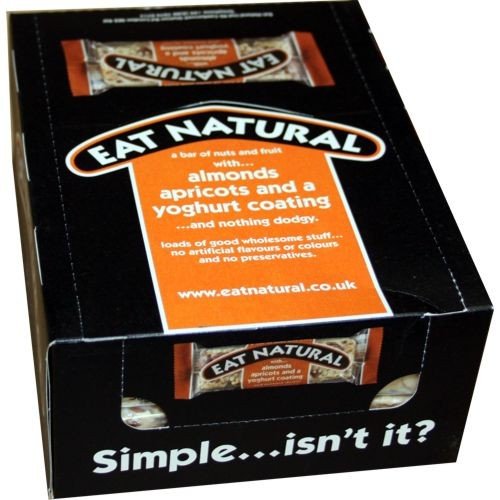 Eat Natural Riegel Mandeln, Aprikosen & Jogurt 12x50g