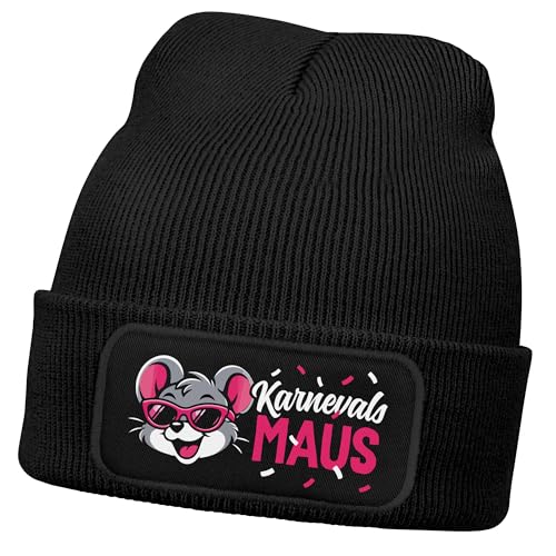 Bonnet tricoté femme MoonWorks contre le froid style humour carnaval