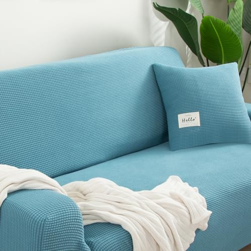 Housse de canapé extensible pour protéger un meuble usé - 5