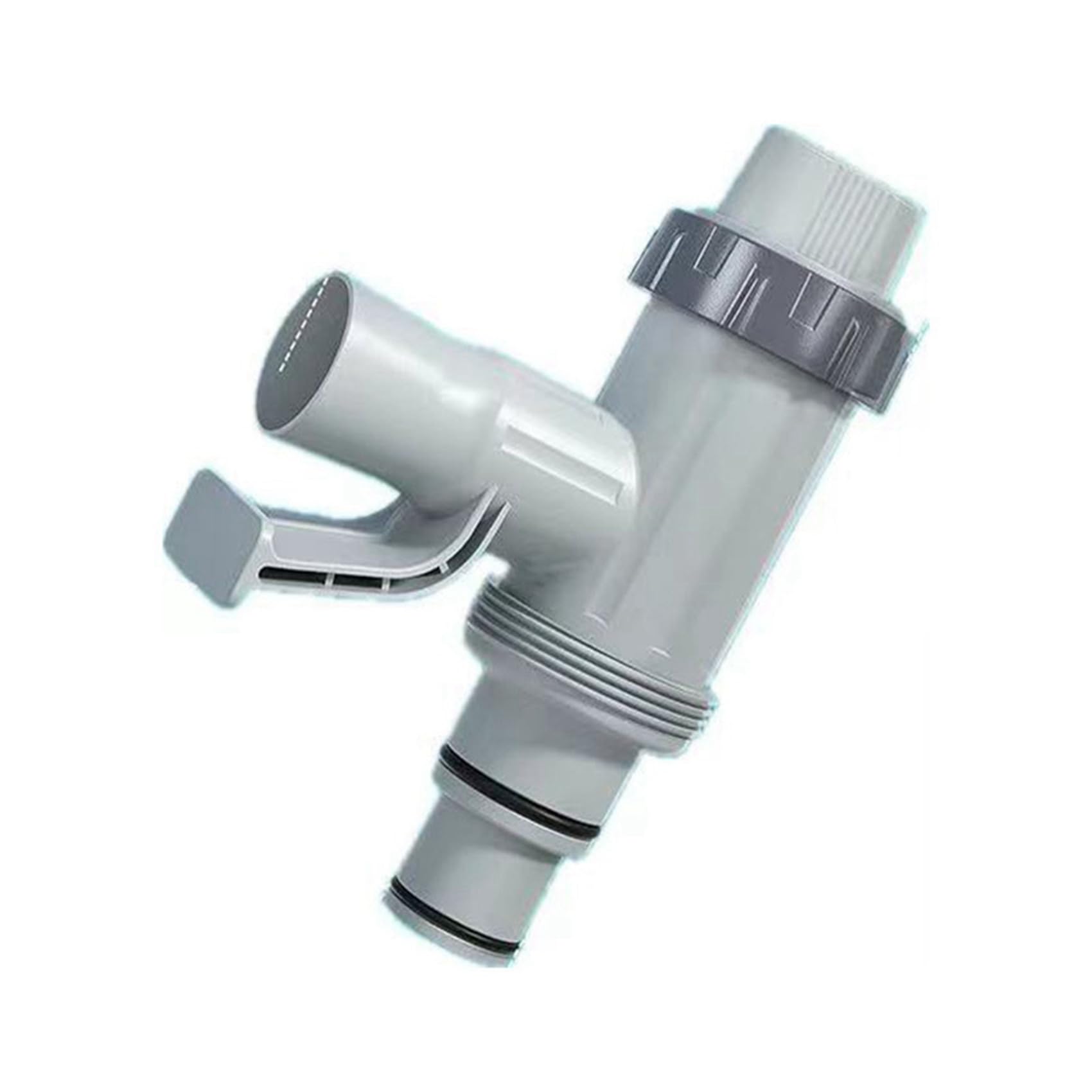 Lot de 4 adaptateurs de tuyau de piscine, pièces de rechange pour tuyau de piscine et valve à piston pour piscine hors sol