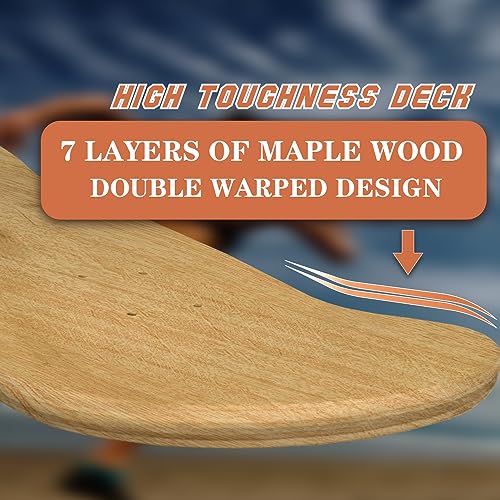 ROKENPOY Maple Blank Skateboard Deck