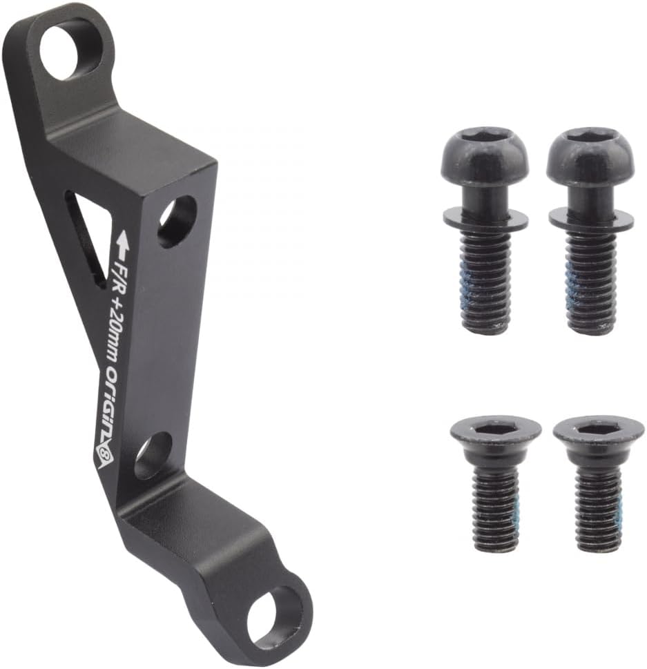 Origin8 Vise Post Mount to Flat Mount Disc Adapter 140mm to 160mm/160mm to 180mm/180mm to 200mm FT/RR Post Mount Flat