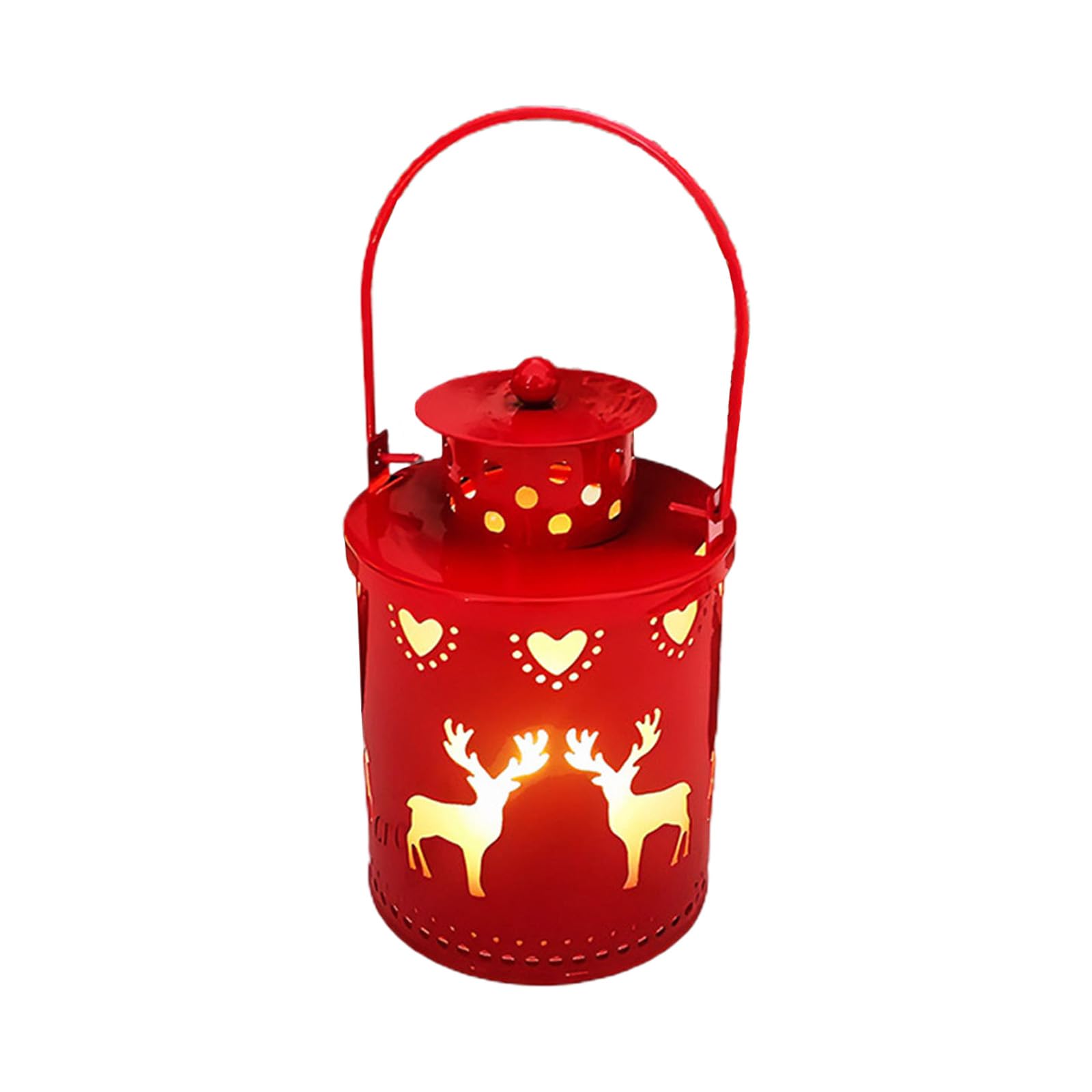 Mekalero LED for Christmas Decoration Vintage Tabletop Enhances Your Christmas Atmospheres for Garden Creative Decoration