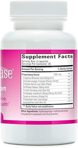 Miniatura 2 de FemmePhase Fórmula avanzada de apoyo a la menopausia suplemento herbario totalmente natural para sofocos, calambres, fatiga, sudores nocturnos y