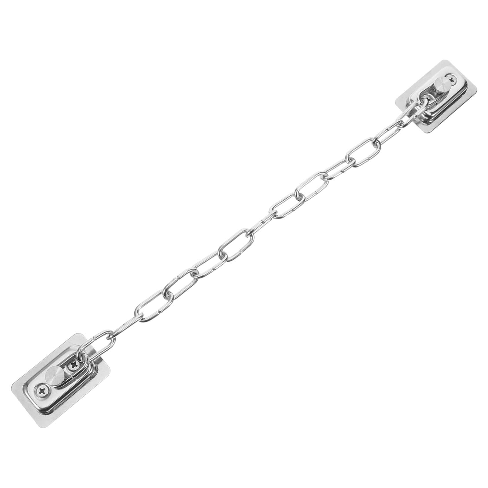 Artibetter 5pièces Serrure De Fenêtre à Chaîne Acier Inoxydable Pour De Porte Système De Sécurité Antivol Pour Animaux Installation Facile Et Adaptée à Diverses Ouvertures