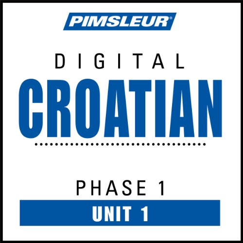 Diseño de la portada del título Croatian Phase 1, Unit 01