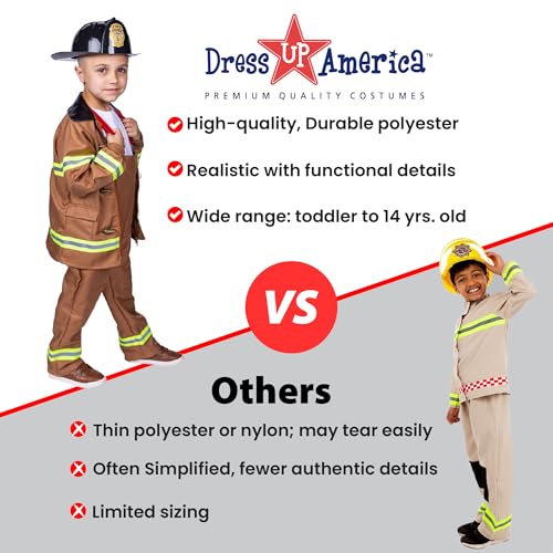 Disfraz de Bombero para Niños Talla Medium miniatura 7