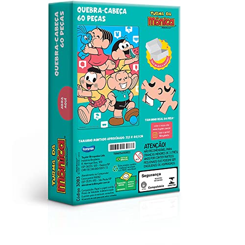 Turma da Mônica - 60 peças