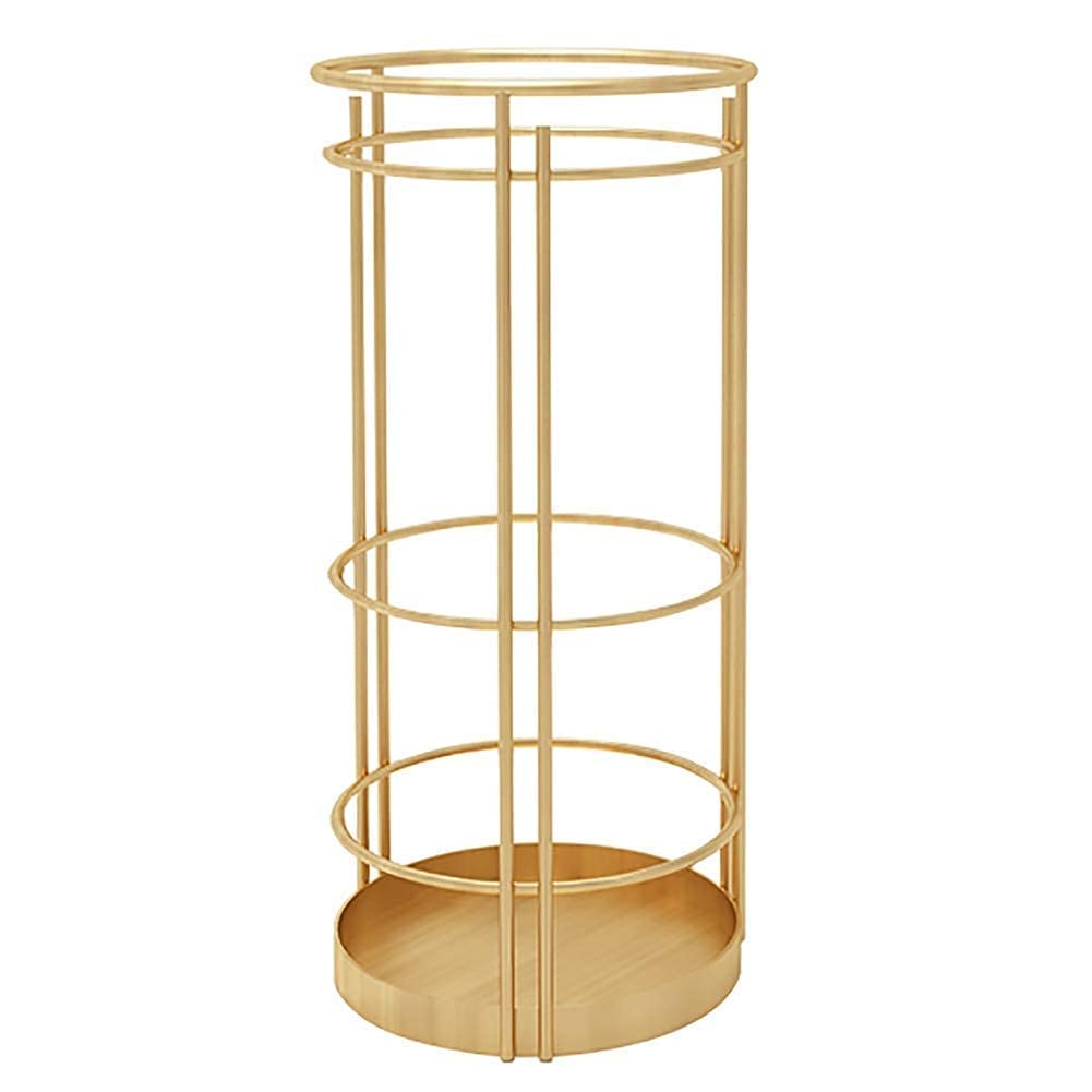 Support de parapluie en métal doré NMDCDH au design chic d'appartement