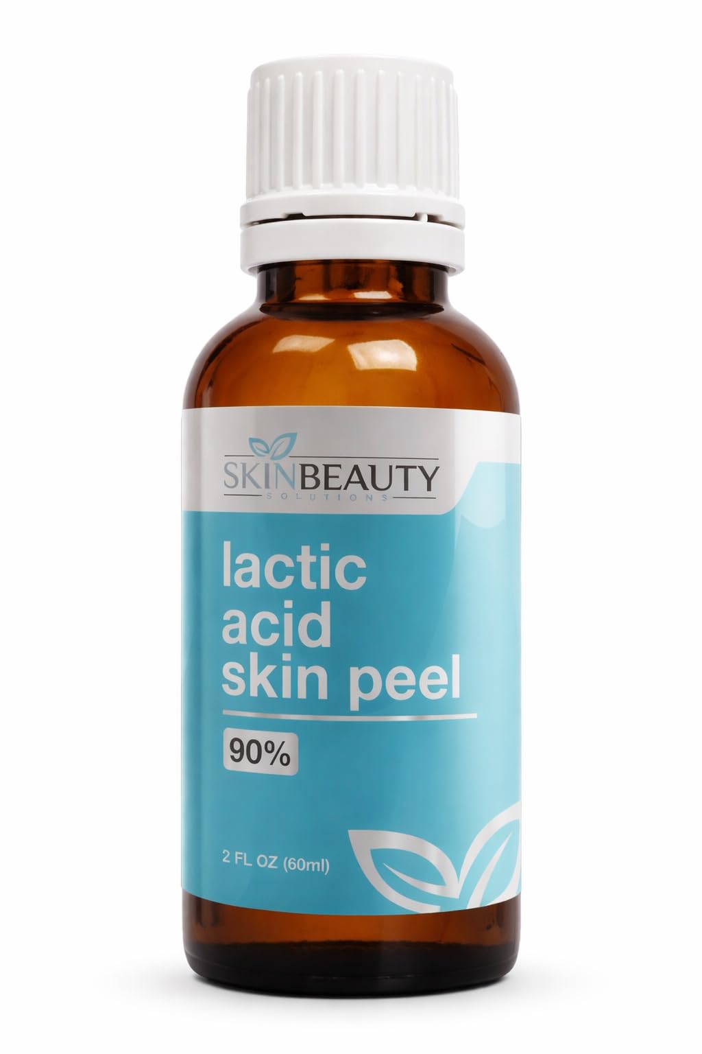 Lactic Acid 90% Chemical Peel - Alpha Hydroxy (AHA) For, Skin Brightening, Wrinkles, Dry Skin, Age Spots, Uneven Tone, Melasma & More
