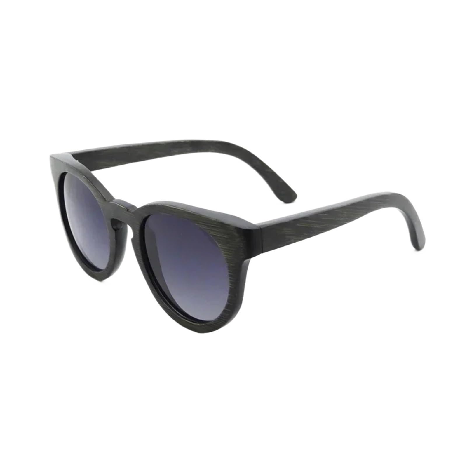 Genérico Occhiali da sole Cat Eye in legno for lenti donna