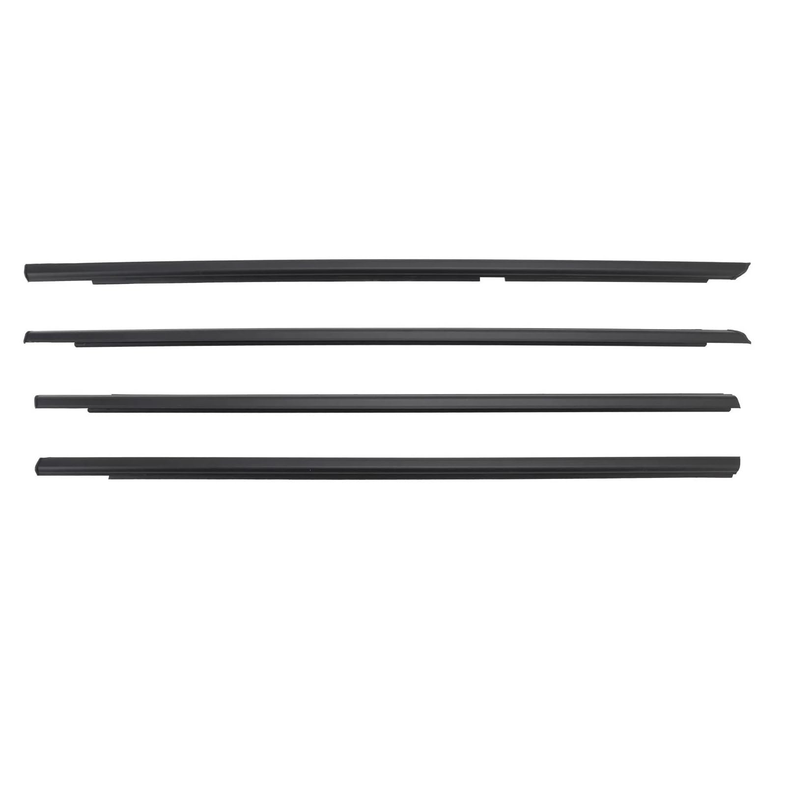 Snwdbh One Color 4Pcs Car Window Weatherstrip For Suzuki For Grand For Vitara 2009-2013 Door Glass Belt Outer Molding Trim Waterproof Strip Exterior Belt