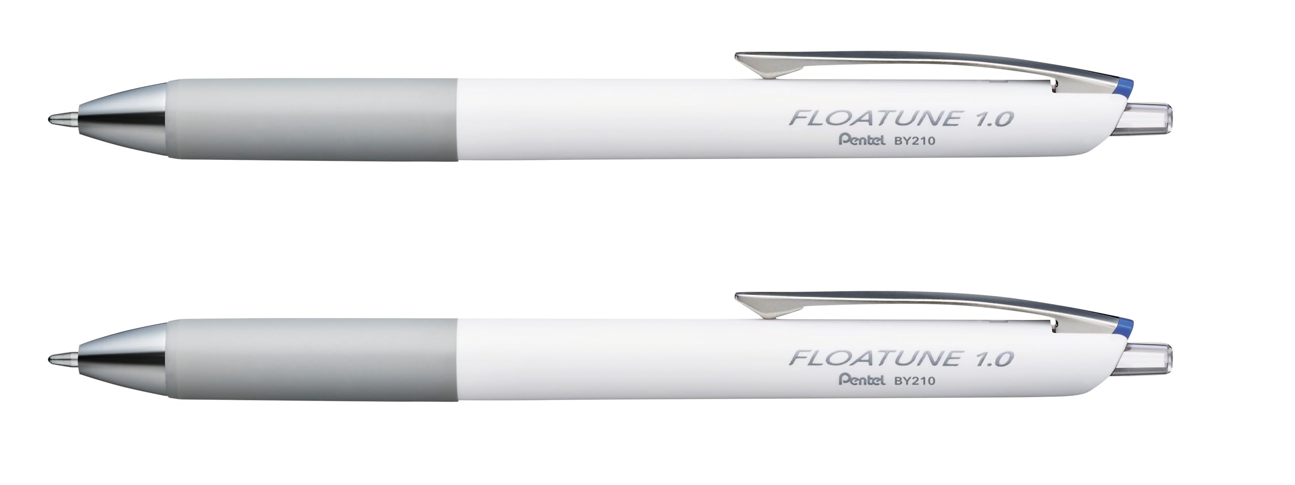 Pentel Floatune BY210 roller a scatto blu punta media 1,0 mm 2 pz