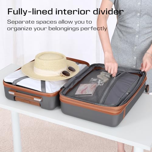 Joyway bagagem de mão, Cinza, 3 piece set (DB/TB/20), Bagagem de mão