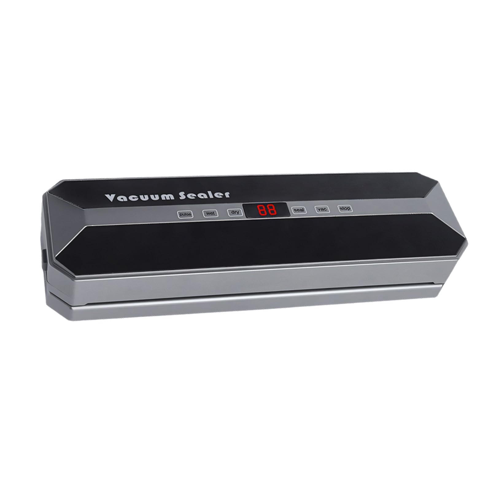 Mekalero Vacuum Sealer Machine for Food, Rechargeable Cordless with Type-C, 4 Modes for Moist and Dry Food Camping