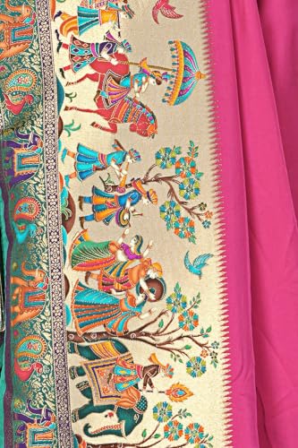 Navshanya Silk satin silk saree – image 5