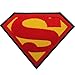 Toppa ricamata con logo Superman, termoadesiva e da cucire, motivo: film