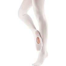 MdnMd 3 Pairs Convertible Ultra Soft Ballet Tights Dance Tights Transition for Girls Women kids