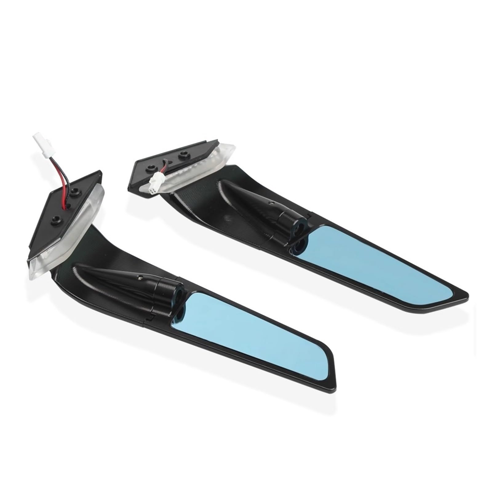 Specchietto Stealth, Compatibile Con Ducati Panigale, V4 V4S PANIGALE V2 V2S Specchietti Retrovisori Laterali Posteriori For Moto Con Indicatore Di Direzione A LED(Without logo)
