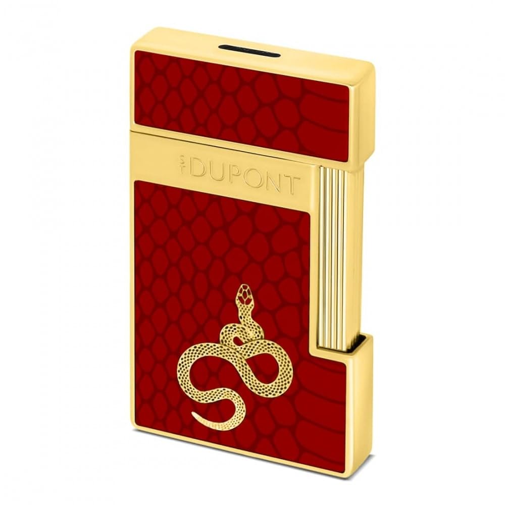 ST Dupont - Encendedor Slimmy Snake Rojo
