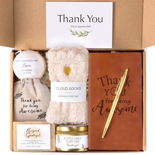 Thank You Gifts for Women, Appreciation Gift Box for Coworkers,