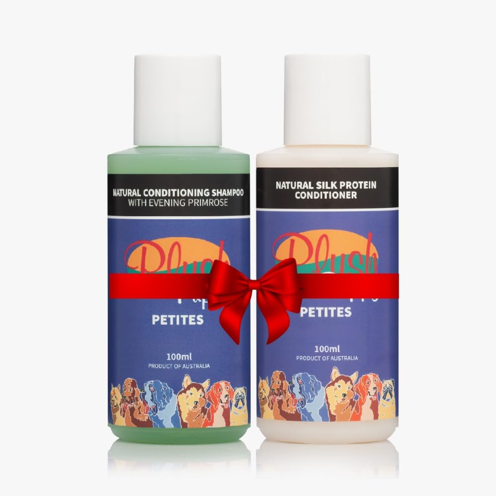 PLUSH PUPPY Dog Shampoo & Conditioner For Silky, Healthy Coat With Silk Protein Extract, Leaving The Coat Shiny & Soft (Combo Pack) (100 Milliliter Each) (B0BHJDCTHG) Amazon Price History, Amazon Price Tracker