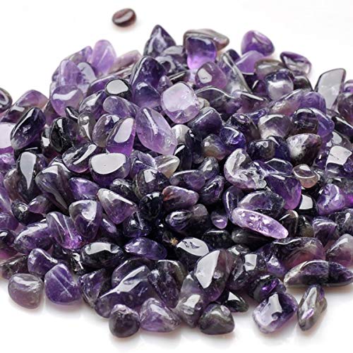 WAYBER 1 Lb/460g Natural Purple Amethyst Quartz...