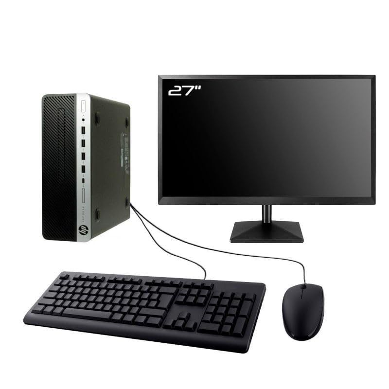 HP PC ProDesk 600 G3 SFF - Pantalla de 27