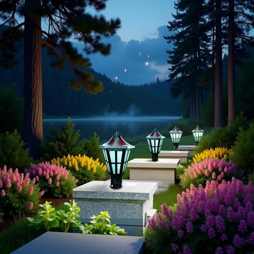 Image of BrighLyt Outdoor Gate Light & Garden Lamp - Waterproof LED Pillar Light for Main Entrance, Balcony & Pathway (GL09, Pack of 1)