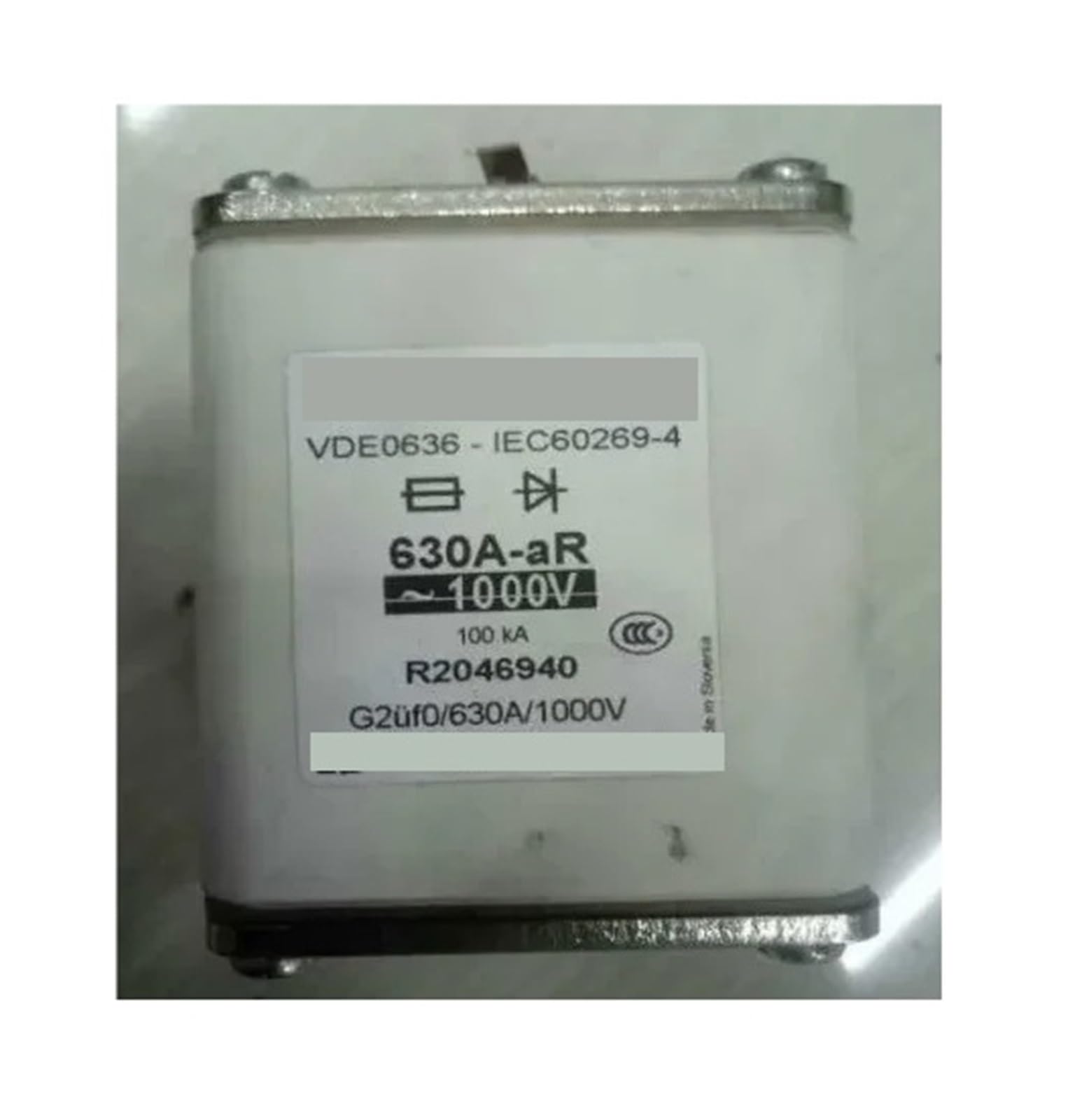 Fusible 32A 690V R1182940 cartouche industrielle cylindrique pour protection circuit