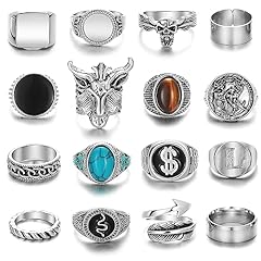 Vintage Silve,Size 10~11, 16pcs