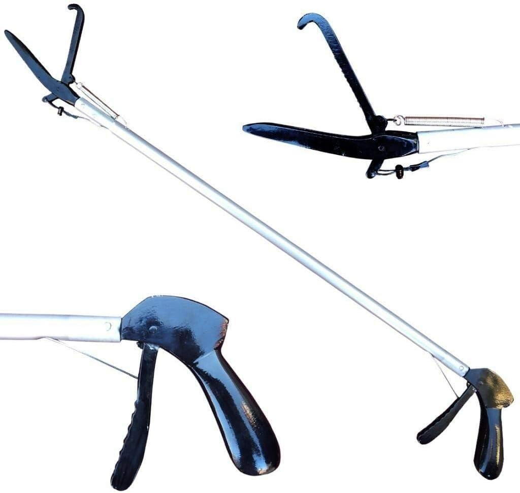ARD Champs 52" Pro Snake Tongs Reptile Grabber Rattle Snake Catcher Wide JAW Handling Tool