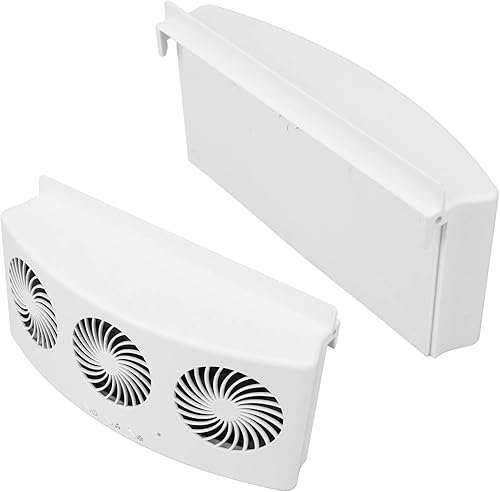 Miniatura 6 de Ventilador de escape para automóvil, 3 enfriadores para ventana delantera y trasera, ventilador de escape para automóvil, purificadores de aire