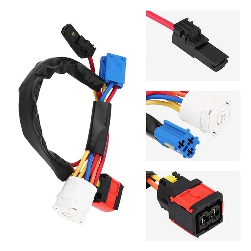 Interruptor de encendido 4162P0 y cable de bloqueo de barril para Citroen 206 4