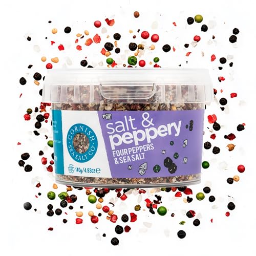 Cornish Sea Salt Salt & Peppery Seasoning, 140 g