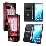 YOASOBI Ayase ikura Google Pixel 7A/8A/9A ケース 手帳型 スマホケース 携帯電話カバー 兼用性 互換性のある 手触りが良い 財布型 軽量 薄型 全面保護 耐久性 指紋防止 脱着簡単 人気 ギフト