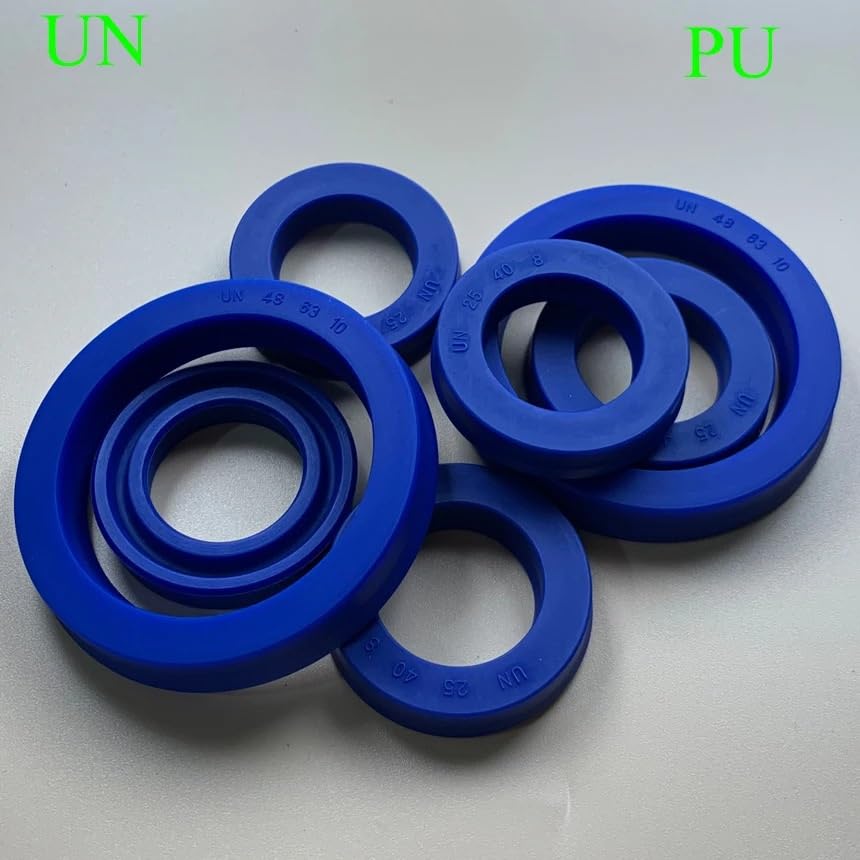3/5/7pcs UN Inner Dia 40mm OD 50mm*6/7/8/10 40x50x6/7/8/10 TPU Hydraulic Rotary Shaft Piston Rod Grooved Lip Ring Gasket Wiper Oil Seal (Size : 7Pieces 40x50x6)