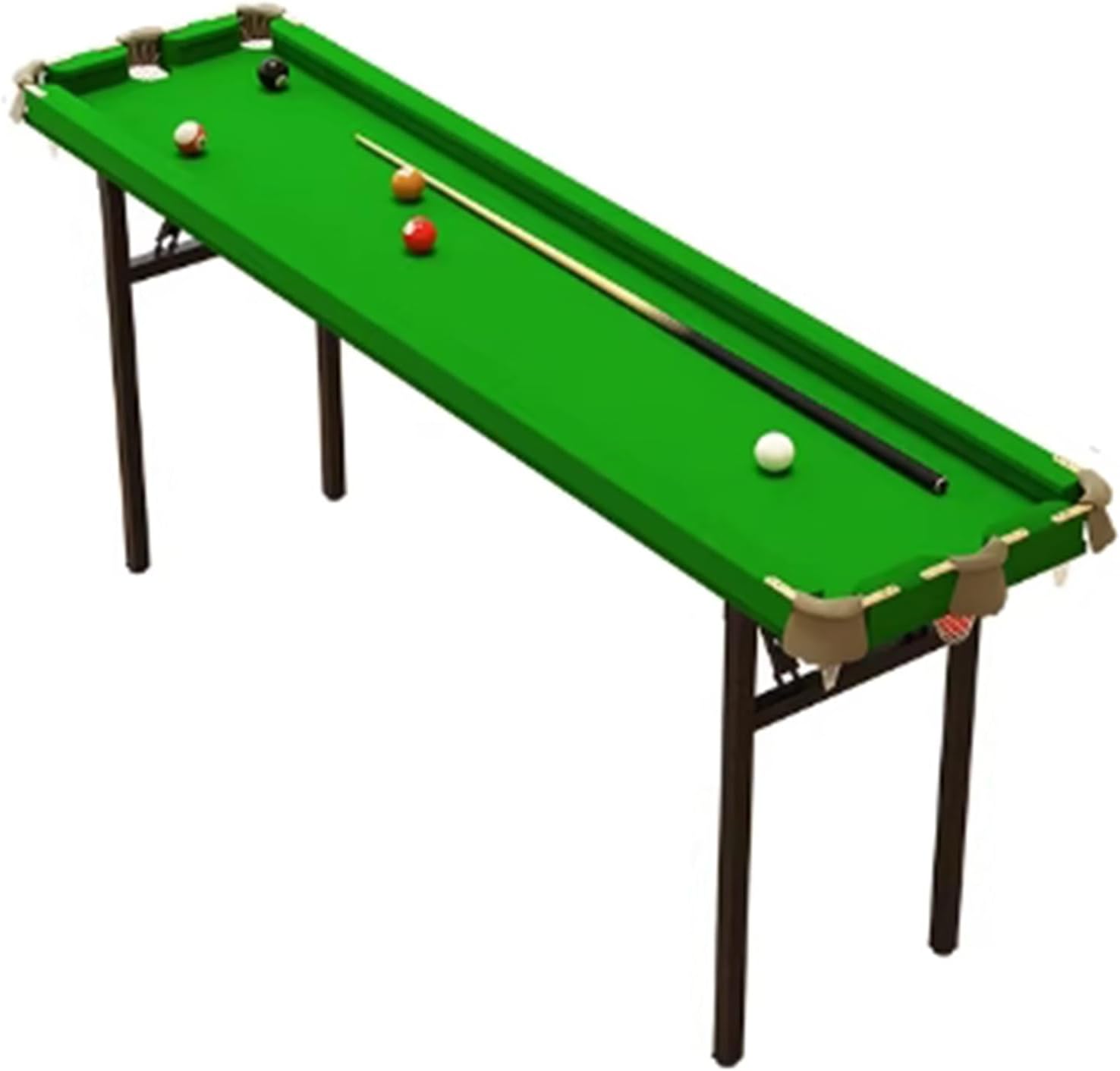 Heavy Duty Pool Table, Complete Game Set Including Balls, Cues, Chalk & Brush