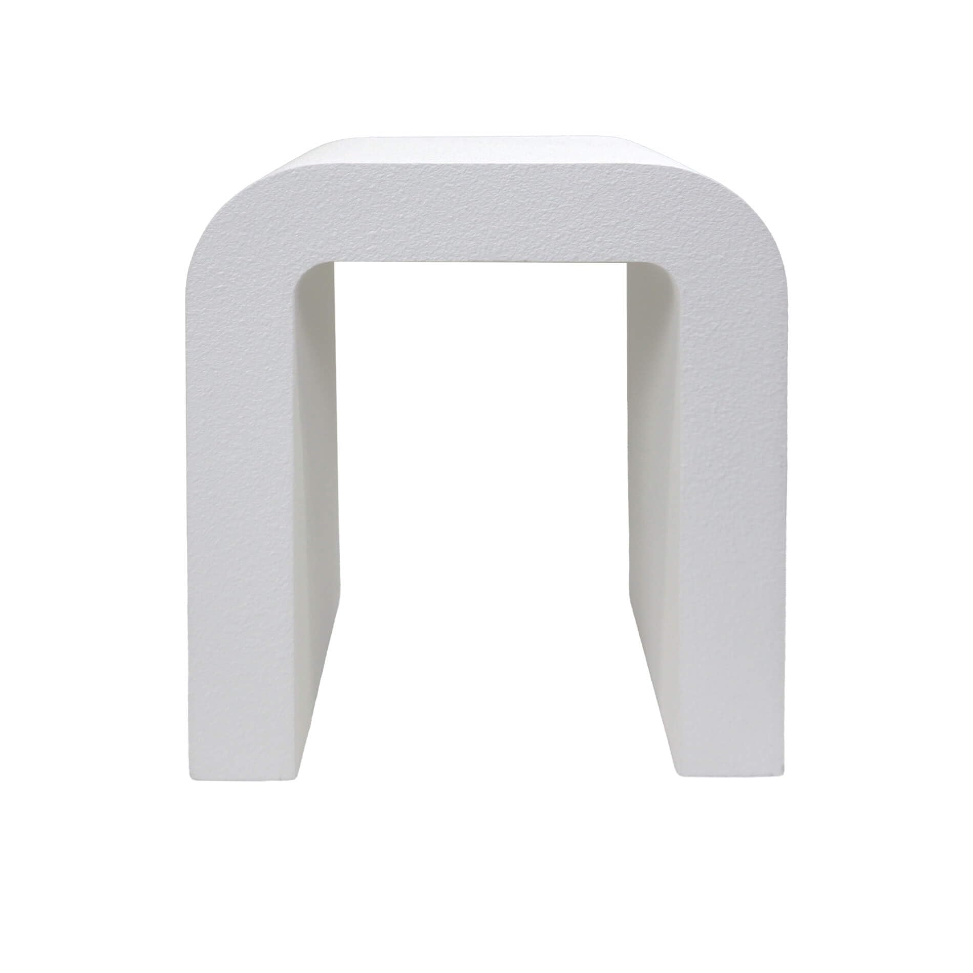 Rebecca Mobili Mesa de Centro, Mesa Decorativa para Salón, Blanca en MDF, Diseño Moderno – Medidas AxANxFON: 45 x 40 x 30 cm – Art. RE7274